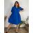 Elegantes Damen-Partykleid mit langen Ärmeln (S/M ONE SIZE) ITALIAN FASHION IM322282