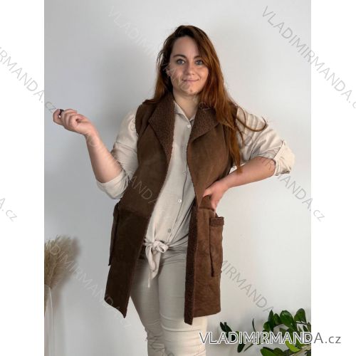 Women's Long Sleeve Knitted Sweater (S/M/L OVERSIZE) ITALIAN FASHION IMD24295