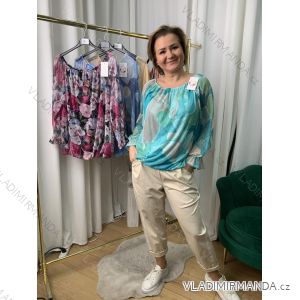 Women's Long Sleeve Shirt Dress (S/M ONE SIZE) ITALIAN FASHION IMWD232607