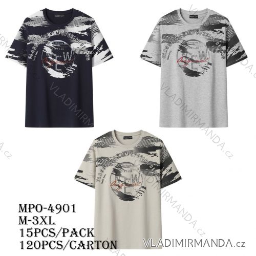 Men's short sleeve T-shirt (M-3XL) GLO-STORY GLO25MPO-4901