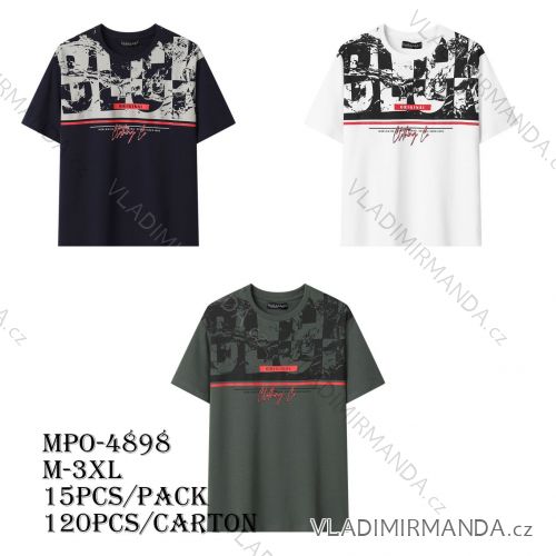Men's short sleeve T-shirt (M-3XL) GLO-STORY GLO25MPO-4898