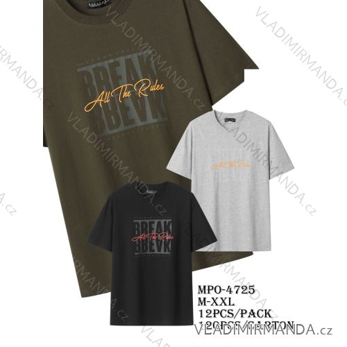 Tričko krátký rukáv pánské (M-2XL) GLO-STORY GLO25MPO-4725