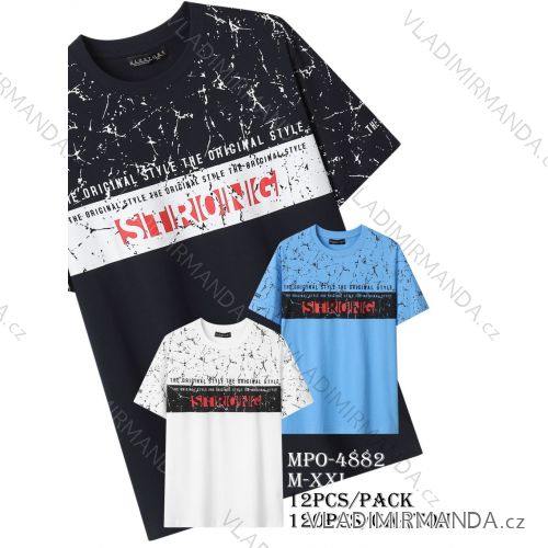 Tričko krátký rukáv pánské (M-2XL) GLO-STORY  GLO25MPO-4882