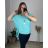 Tunic with pendant short sleeve women's oversized (54/56/58 ONE SIZE) ITALIAN FASHION IM425031