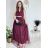 Long formal elegant ball gown dress (UNI s-m) ITALIAN FASHION IMM20FL5620