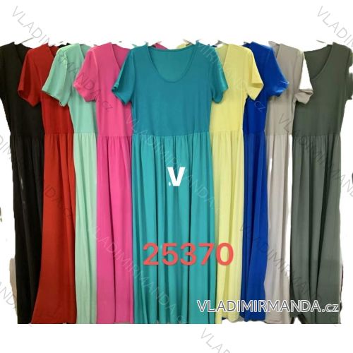 Long casual short sleeve women's dress, oversized (42/44/46 ONE SIZE) ITALIAN FASHION IMD2525370