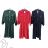 Šaty krátké košilové 3/4 dlouhý rukáv dámské (XS/S/M ONE SIZE) ITALSKÁ MÓDA IMD25047