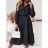 Women's long sleeve summer shirt dress, oversized (38/40/42 ONE SIZE) ITALIAN FASHION IMD25048