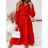 Women's long sleeve summer shirt dress, oversized (38/40/42 ONE SIZE) ITALIAN FASHION IMD25048