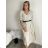 Elegant trousers with belt for women (S/M/L ONE SIZE) ITALIAN FASHION IM425057