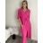 Summer muslin carmen dress for women (48/52 ONE SIZE) ITALIAN FASHION IM424294