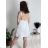Women's Strapless Long Party Dress (S/M ONE SIZE) ITALIAN FASHION IMPSH2360055