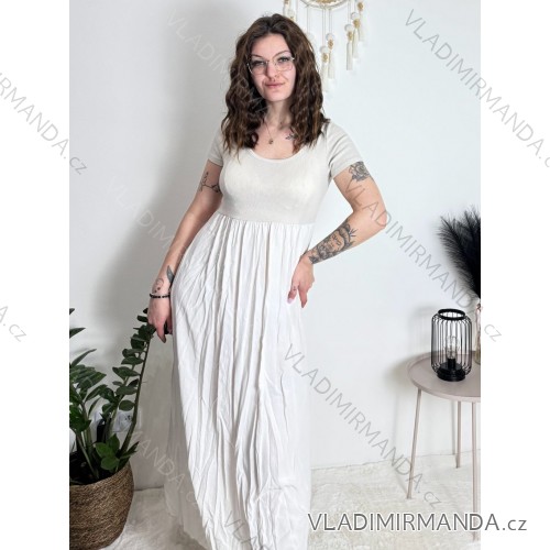 Übergroßer gestrickter Langarmpullover für Damen (S/M EINHEITSGRÖSSE) ITALIAN FASHION IMSN2416125
