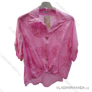Košile klasik 3/4 dlouhý rukáv dámská (S/M/L ONE SIZE) ITALSKÁ MÓDA IM325017