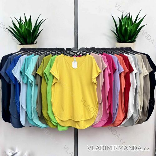 Women's Long Sleeve Knitted Sweater (S/M ONE SIZE) ITALIAN FASHION IMWDT23005