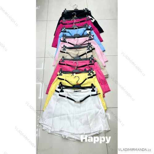 Kurzärmliges Sommer-Freizeitkleid für Damen (S/M/L EINHEITSGRÖSSE) ITALIAN FASHION IMWGB25022