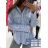 Košile oversize dlouhý rukáv dámská (S/M/L ONE SIZE) ITALSKÁ MÓDA IMWHP25408