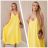 Women's short sleeve summer casual dress (S/M/L ONE SIZE) ITALIAN FASHION IMWGB25022
