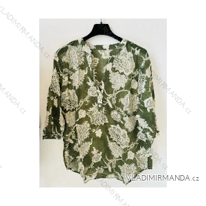 Tunika dlouhý rukáv dámská (S/M - L/XL) ITALSKÁ MÓDA IMPEM25g3208-30