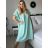 Kurzes lässiges Sommerkleid, kurze Ärmel, Damen Übergröße (54/56/58 Einheitsgröße) ITALIAN FASHION IM425040