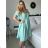 Kurzes lässiges Sommerkleid, kurze Ärmel, Damen Übergröße (54/56/58 Einheitsgröße) ITALIAN FASHION IM425040