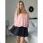 Tunic Blouse Short Sleeve Women's Plus Size (XL/2XL/3XL ONE SIZE) ITALIAN FASHION IM424128