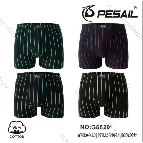 Boxerky bavlněné pánské (L-3XL) PESAIL PES25G55201