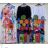 Damen 3/4 Langarm-Hemdkleid (XS/S/M Einheitsgröße) ITALIAN FASHION IMD25030