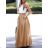 Sukňa maxi elegantná dámska (XS/S/M ONE SIZE) TALIANSKA MÓDA IMD25089