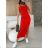 Women's 3/4 long sleeve shirt dress (XS/S/M ONE SIZE) ITALIAN FASHION IMD25030