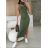 Women's 3/4 long sleeve shirt dress (XS/S/M ONE SIZE) ITALIAN FASHION IMD25030
