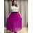 Chiffon Skirt Long Ladies (uni sl) ITALIAN MODE IM319678 S/M Pink lights