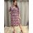 Šaty elegantní dlouhé jarní dlouhý rukáv dámské Andy (S/M/L ONE SIZE) ITALSKÁ MÓDA IMD22290-3/DUR S/M/L Černá