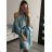 Sleeveless dresses summer jacket women (uni sl) ITALIAN Fashion IM218206 -   dark mint -   S / M
