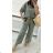 Women's Long Chiffon Short Sleeve Dress (S/M ONE SIZE) ITALIAN FASHION IMWGS231048
