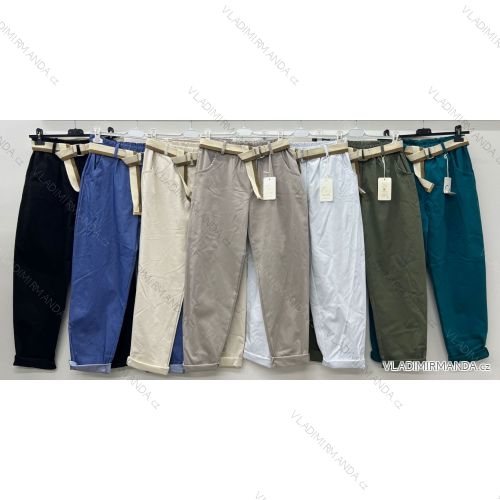Lange Sommerhose in Übergröße für Damen (S/M/L Einheitsgröße) ITALIAN FASHION IM425271