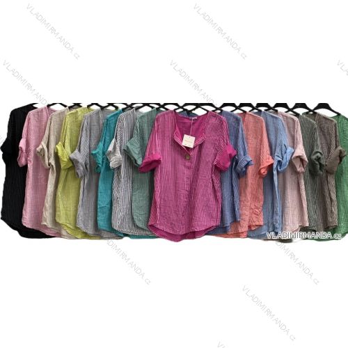 Ärmellose Jacke mit langen Ärmeln (uni sl) ITALIENISCHE Mode IMC17326