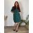 Women's elegant party long sleeve dress (S/M ONE SIZE) ITALIAN FASHION IM322282
