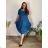Elegante Hose mit Gürtel für Damen (S/M/L ONE SIZE) ITALIAN FASHION IM425057 50/52 Wein