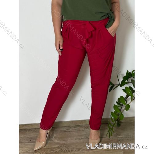 Nohavice letné dlhé IceCool dámske (S / M ONE SIZE TALIANSKÁ MÓDA IMM21852 XL/2XL fuchsia