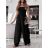 Overal dlhý elegantný letný bez rukávu dámsky (XS/S/M ONE SIZE) TALIANSKA MÓDA IMWHP25634