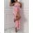 Overal dlouhý elegantní letní bez rukávu dámský (XS/S/M ONE SIZE) ITALSKÁ MÓDA IMWHP25635