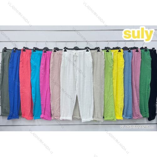 Langes Chiffon-Kurzarmkleid für Damen (S/M ONE SIZE) ITALIAN FASHION IMWGS231048