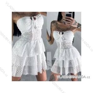 Women's short sleeve summer casual dress (S/M/L ONE SIZE) ITALIAN FASHION IMWGB25022