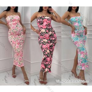 Šaty elegantní bez rukávu dámské (XS/S/M ONE SIZE) ITALSKÁ MÓDA IMWCA25718