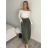 Sukně dlouhá s kapsami dámská PALOMA (S/M/L ONE SIZE) ITALSKÁ MÓDA IMD25054