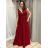 Women's Long Strapless Sequin Party Dress (S/M ONE SIZE) ITALIAN FASHION IMPSH233348 44/46 dark emerald