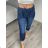 Women's Oversized Knitted Long Sleeve Sweater (S/M ONE SIZE) ITALIAN FASHION IMSN2416125 S/M/L blue