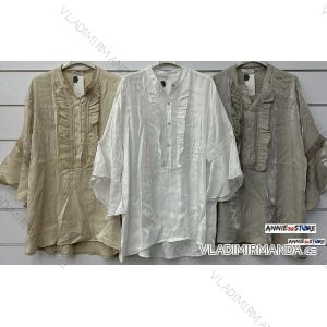 Women's Long Chiffon Short Sleeve Dress (S/M ONE SIZE) ITALIAN FASHION IMWGS231048