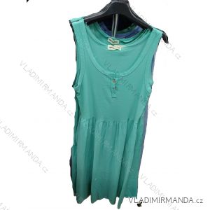 Šaty krátke letné bez rukávov dámske (XS/S/M ONE SIZE) TALIANSKA MÓDA IMSM25021